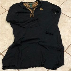 NWOT Ralph lauren long sleeve gown sz large